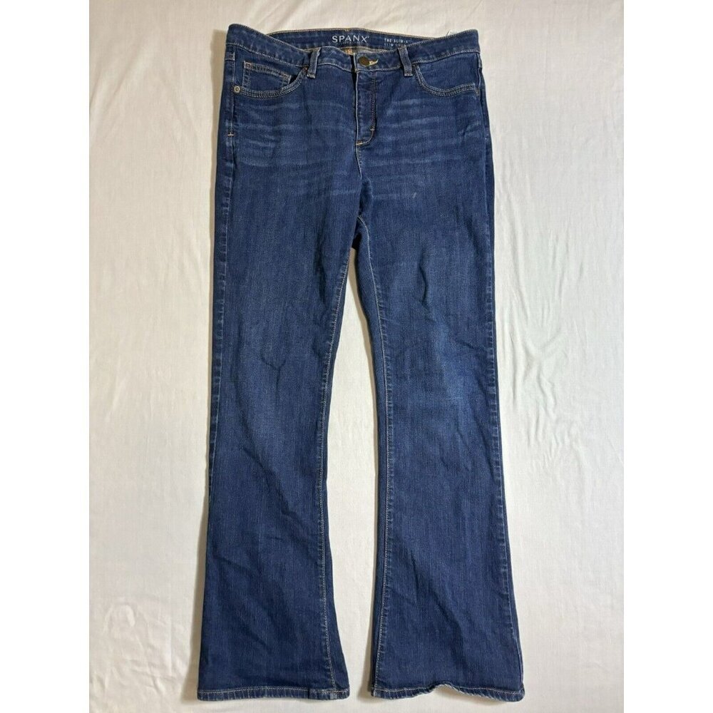 SPANX Classic Indigo Wide Leg Jeans